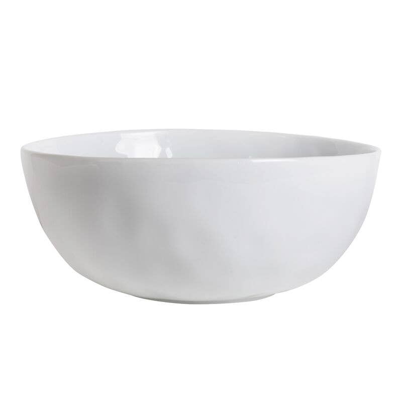 Everyday White Organic Serve Bowl - Nested Designs