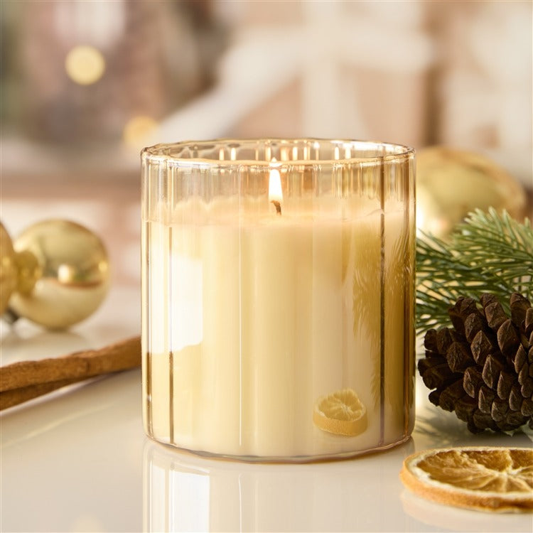Christmas Candle – Mercury Glass 9.5 oz - Nested