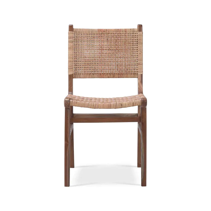 Logan Teak Dining Chair - Nested