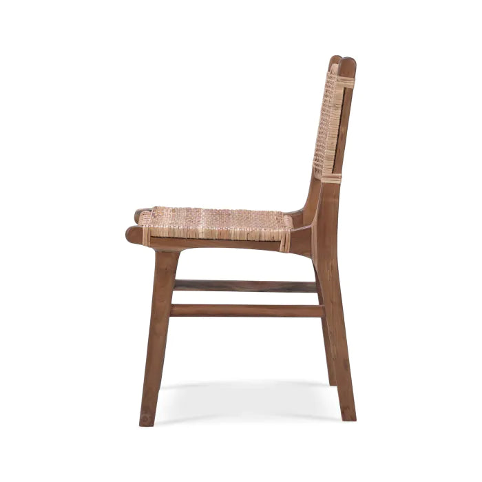 Logan Teak Dining Chair - Nested