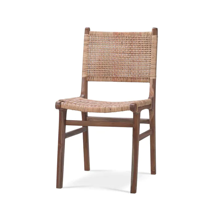 Logan Teak Dining Chair - Nested