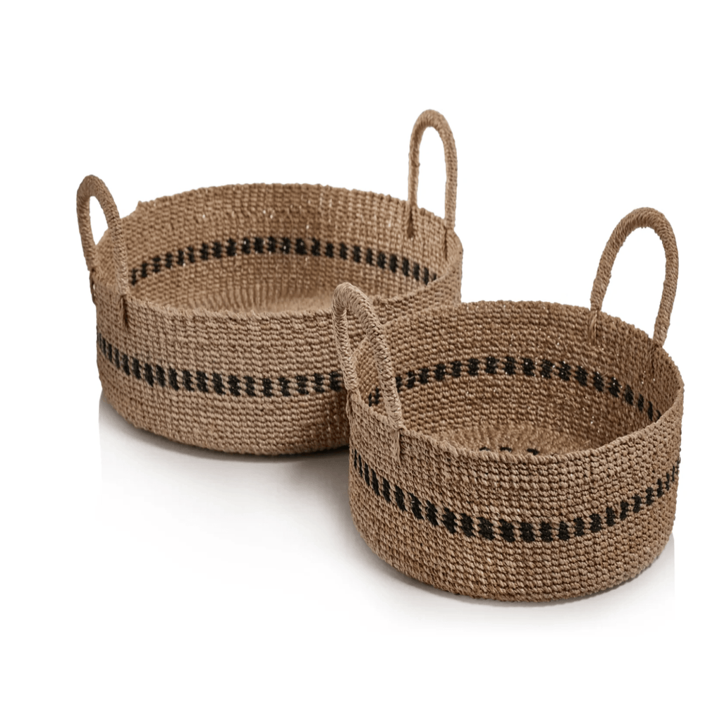 Abaca Basket Tray - Large - Nested Designs