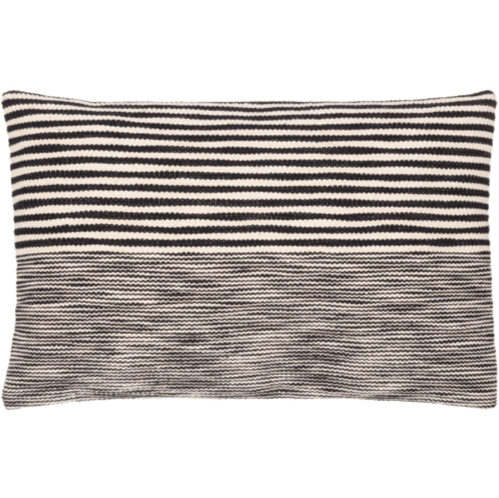 Black and Cream Christopher Pillow - Nest Interior Design