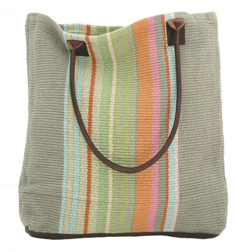 Stone Soup Woven Cotton Tote Bag - Nested Designs