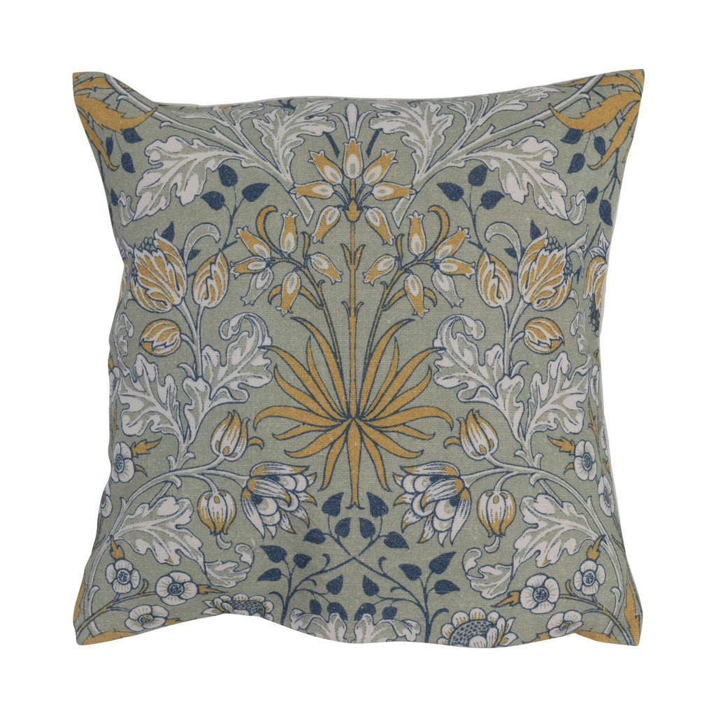 Cotton Pillow with Floral Pattern - NESTED